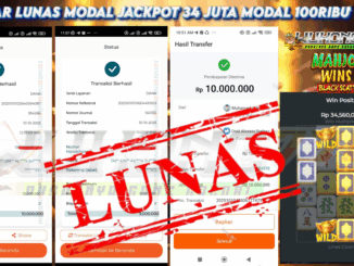 Selamat Kepada Member Dengan User ID : BIDOSXXX Bermain Di Game Mahjong Wins 3 - Black Scatter  Slot Dengan modal 100.000 Berhasil Mendapatkan Kemenangan Sebesar 34.000.000